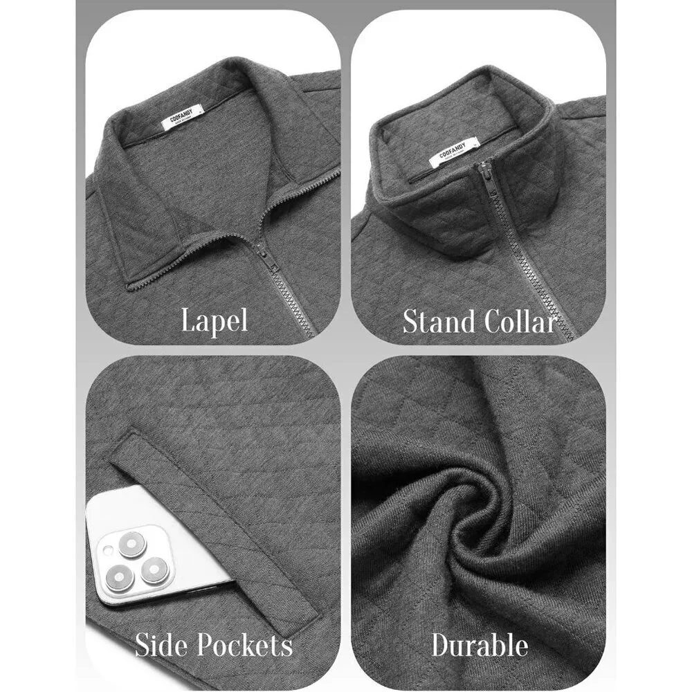 Coofandy quilted jacket
